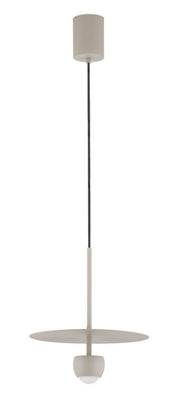 Lampa wisząca Burgens LED beżowa