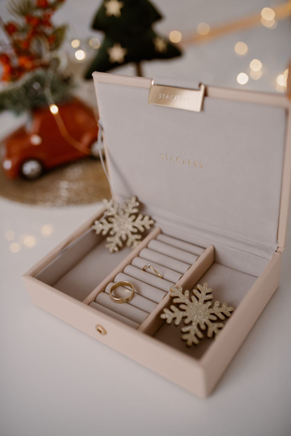 Szkatułka na biżuterię Mini Jewellery Box różowy