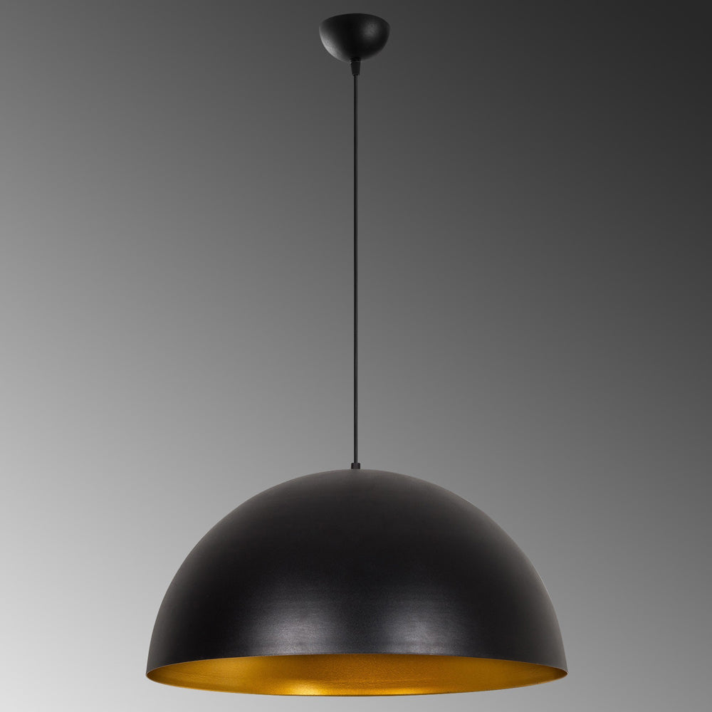 Lampa sufitowa Rientaki średnica 60 cm czarna