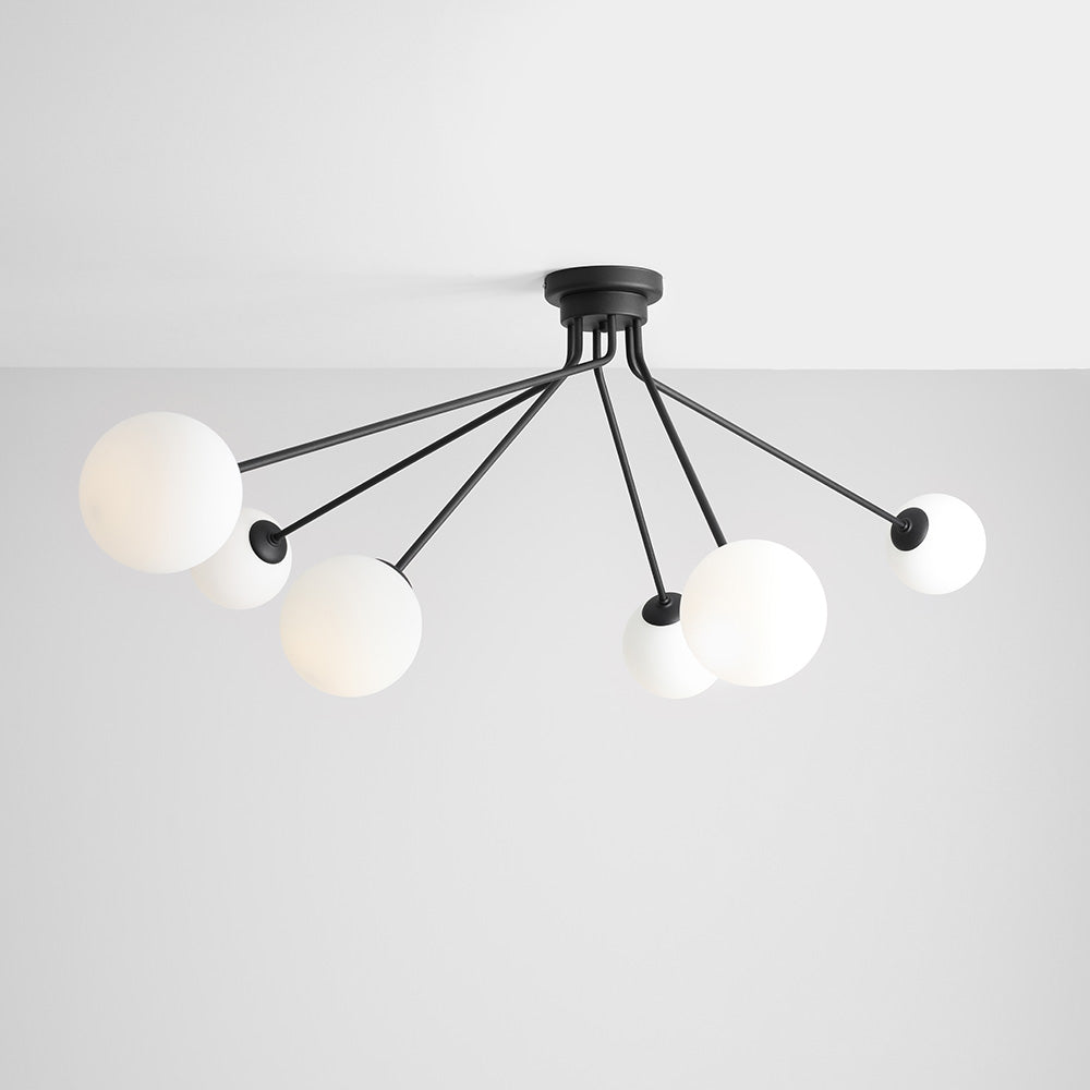 Lampa wisząca Bastalle x6 czarna