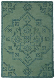Dywan z wełną Sable Vintage 160x230 cm niebieski