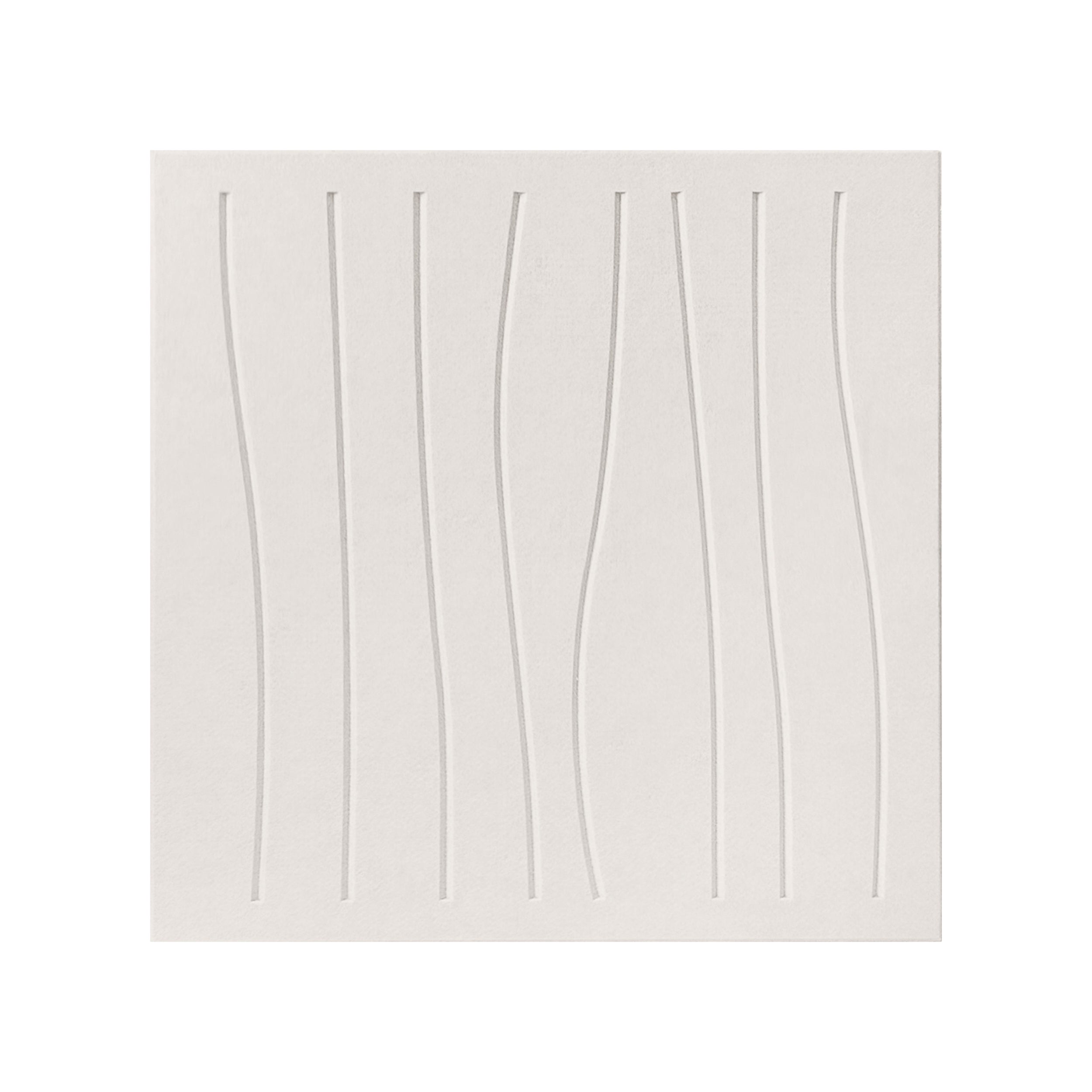 Zestaw paneli akustycznych frezowanych 2 sztuki Lines 60x60 cm