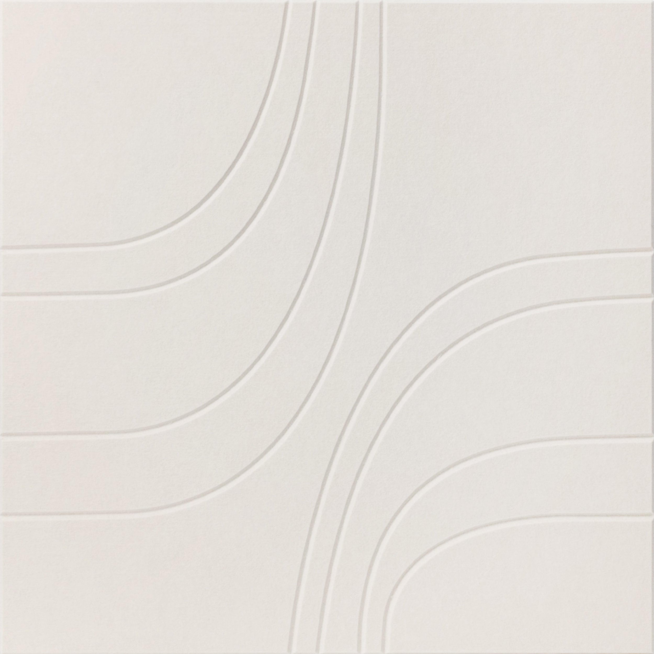Zestaw paneli akustycznych frezowanych 2 sztuki Waves 60x60 cm