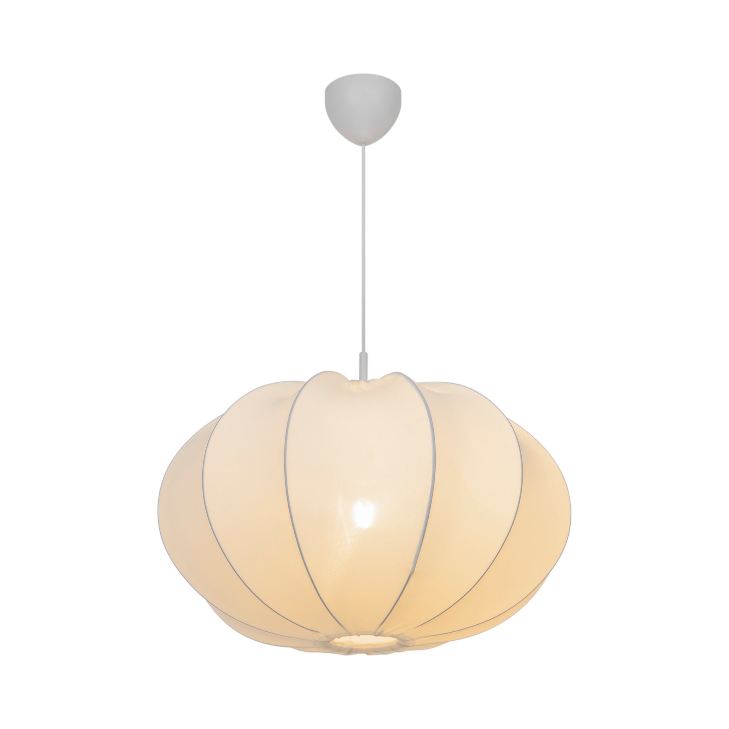 Lampa wisząca Aeron 60 cm biała