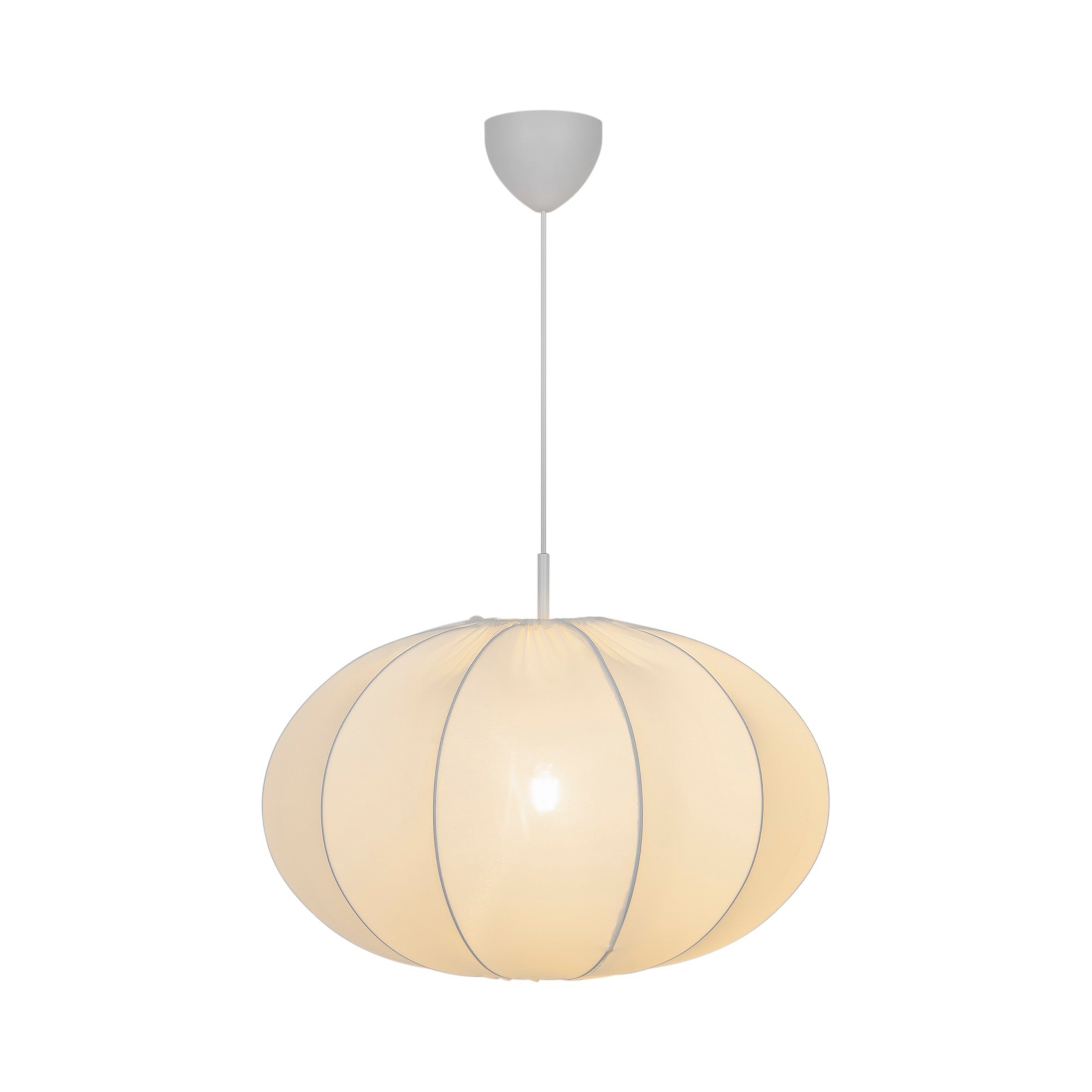 Lampa wisząca Aeron 60 cm biała