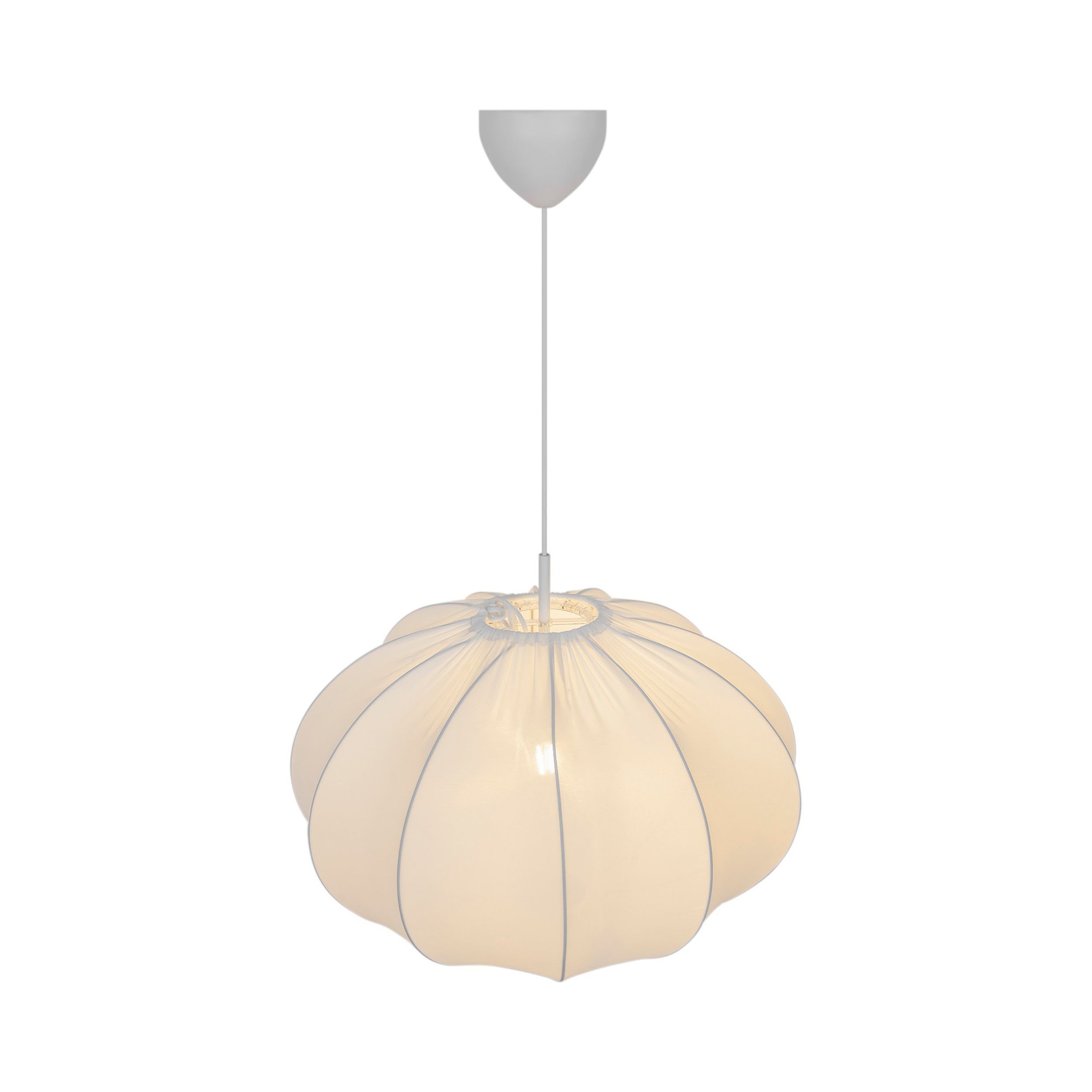 Lampa wisząca Aeron 60 cm biała