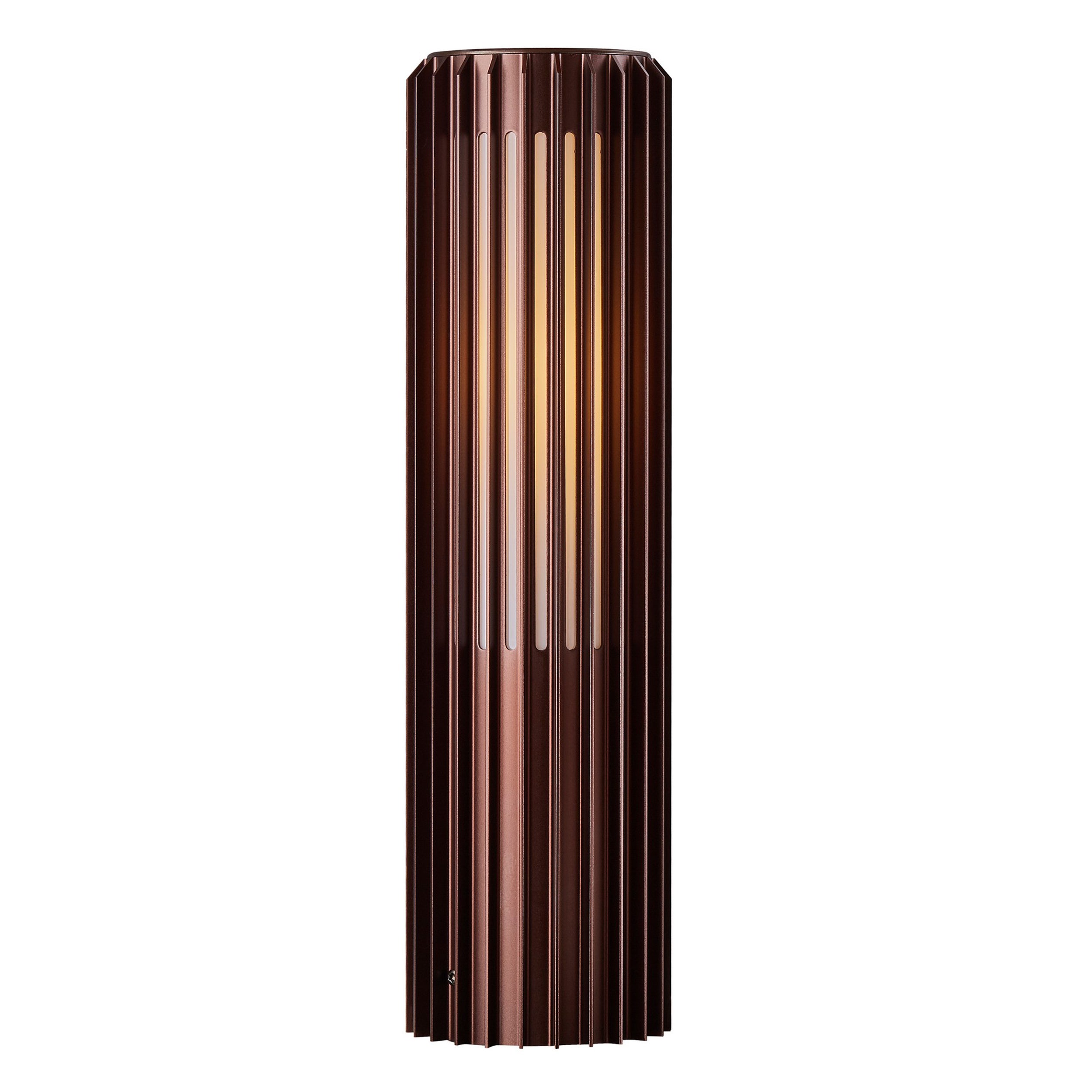 Lampa ogrodowa Aludra 45 cm brązowa IP54