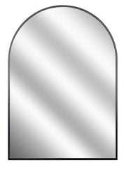 Lustro wiszące w aluminiowej ramie Arcus 70x50 cm czarne