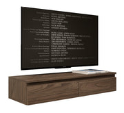 Szafka RTV Bemmi Slim wisząca 100 cm orzech wisconsin
