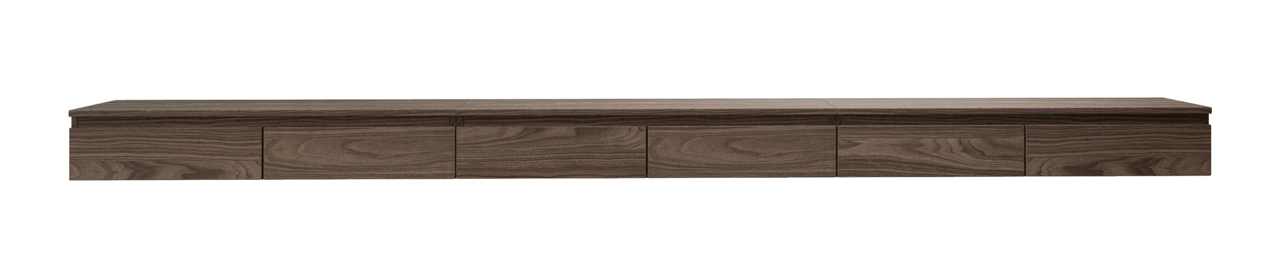 Szafka RTV Bemmi Slim wisząca 300 cm orzech wisconsin