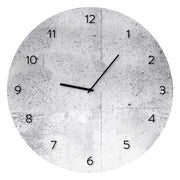 Zegar ścienny Wall średnica 30 cm szary