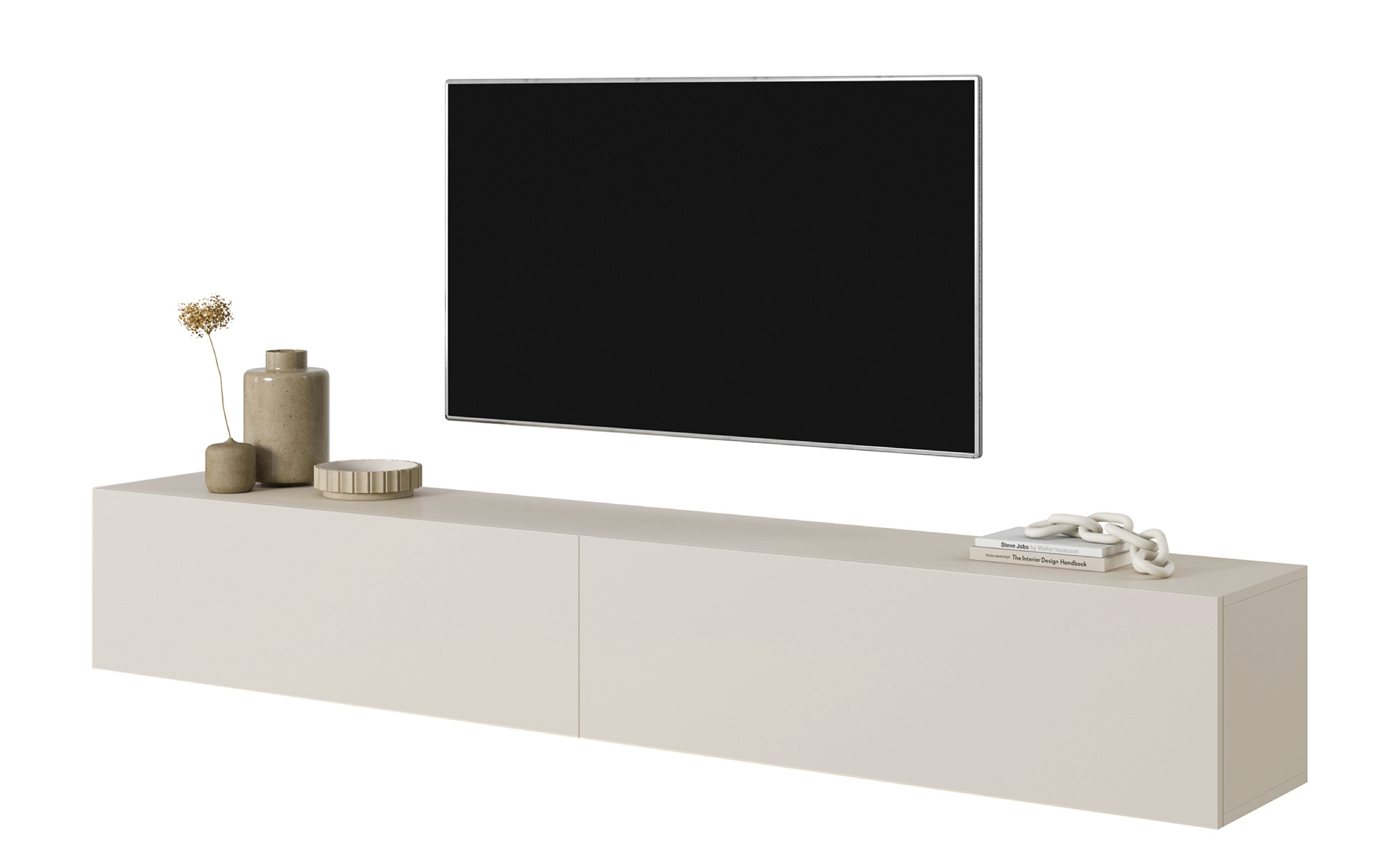 Szafka RTV Bisira 200 cm kaszmir