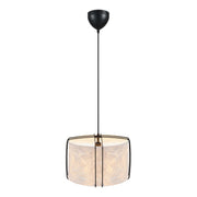 Lampa wisząca Cardine 35 cm czarno-biała