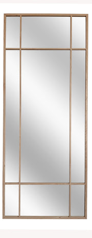 Lustro wiszące w ramie Conny 150x60 cm dębowe
