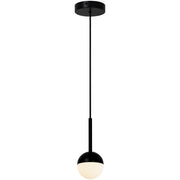 Lampa wisząca Contina czarna