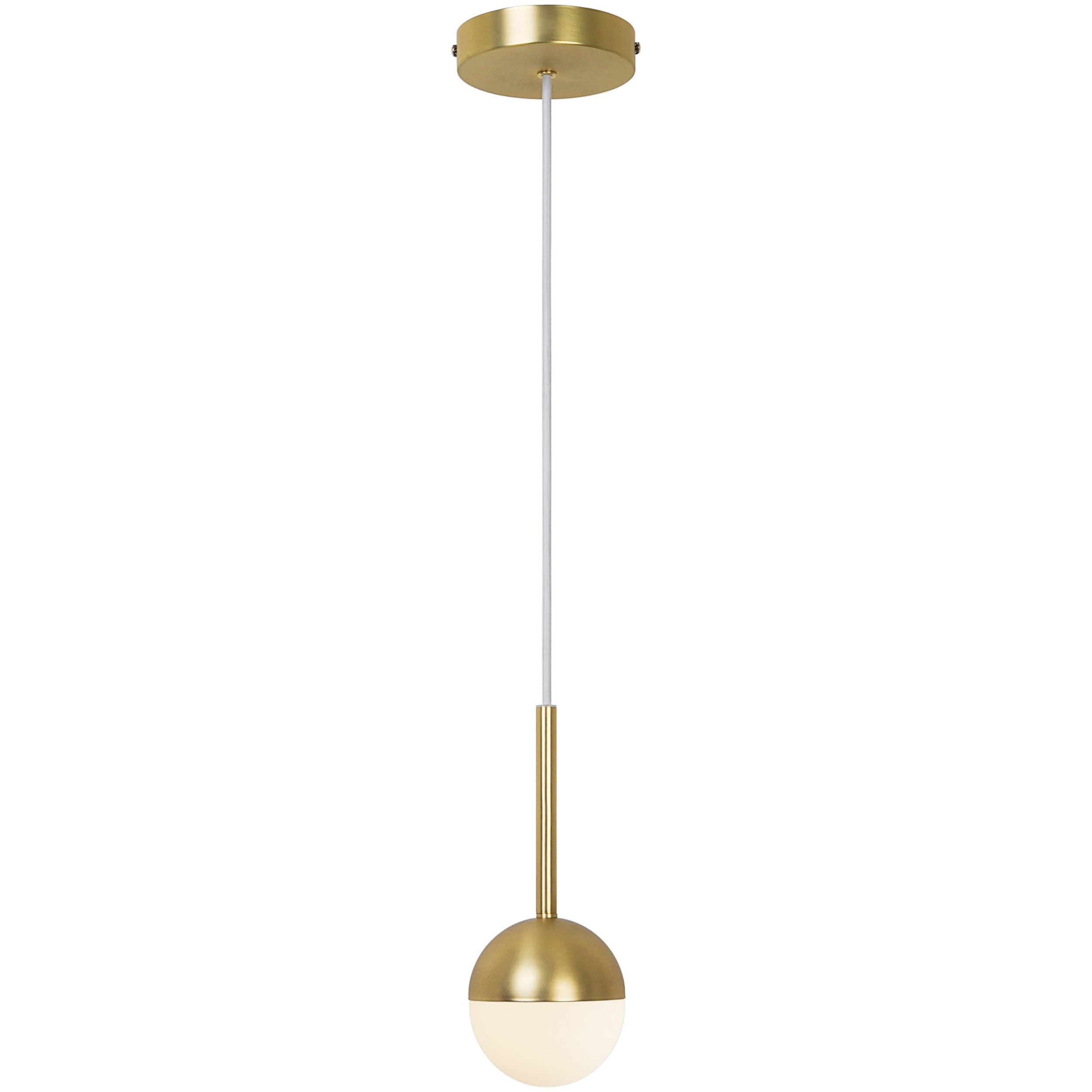 Lampa wisząca Contina złota