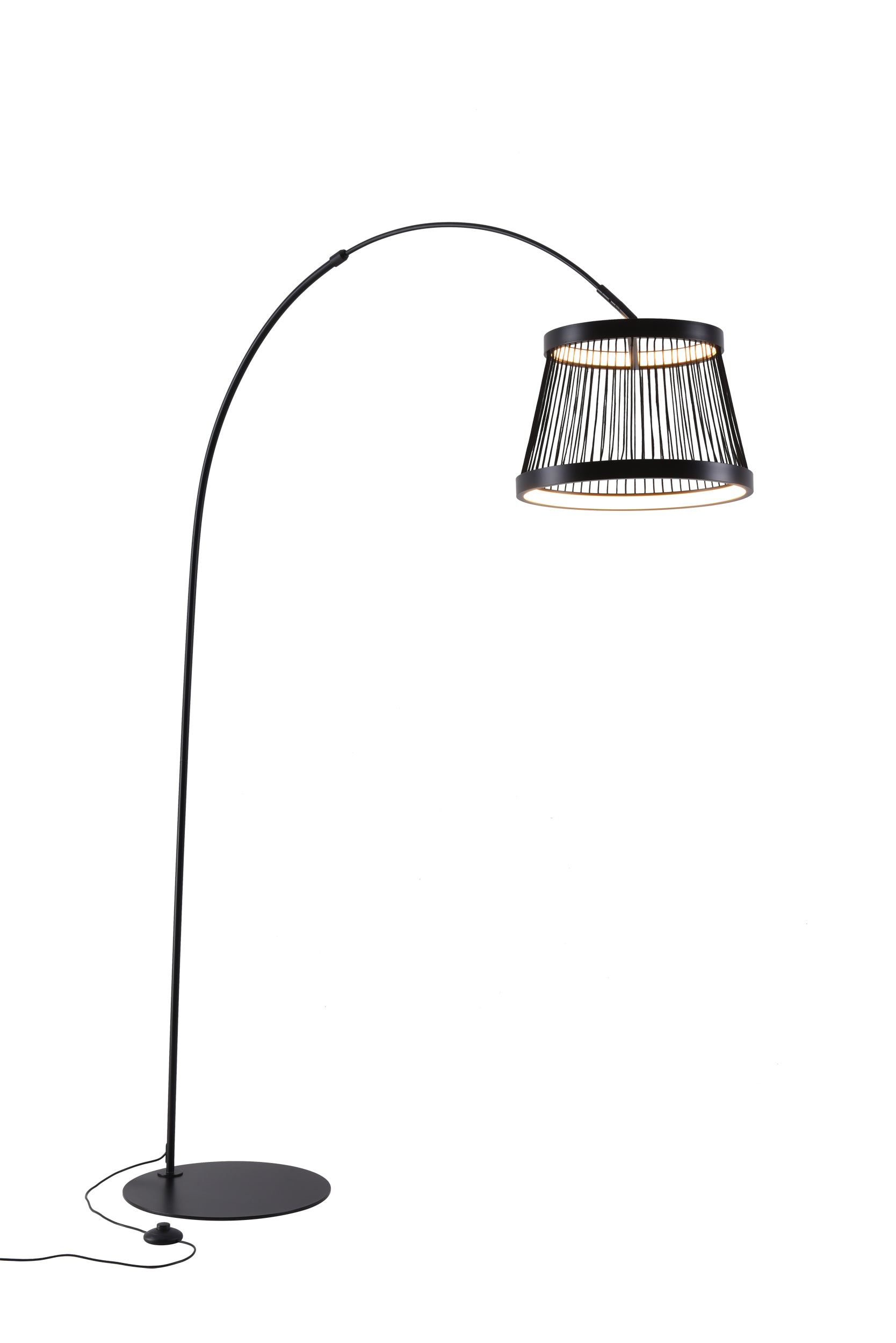 Lampa podłogowa Balu czarna