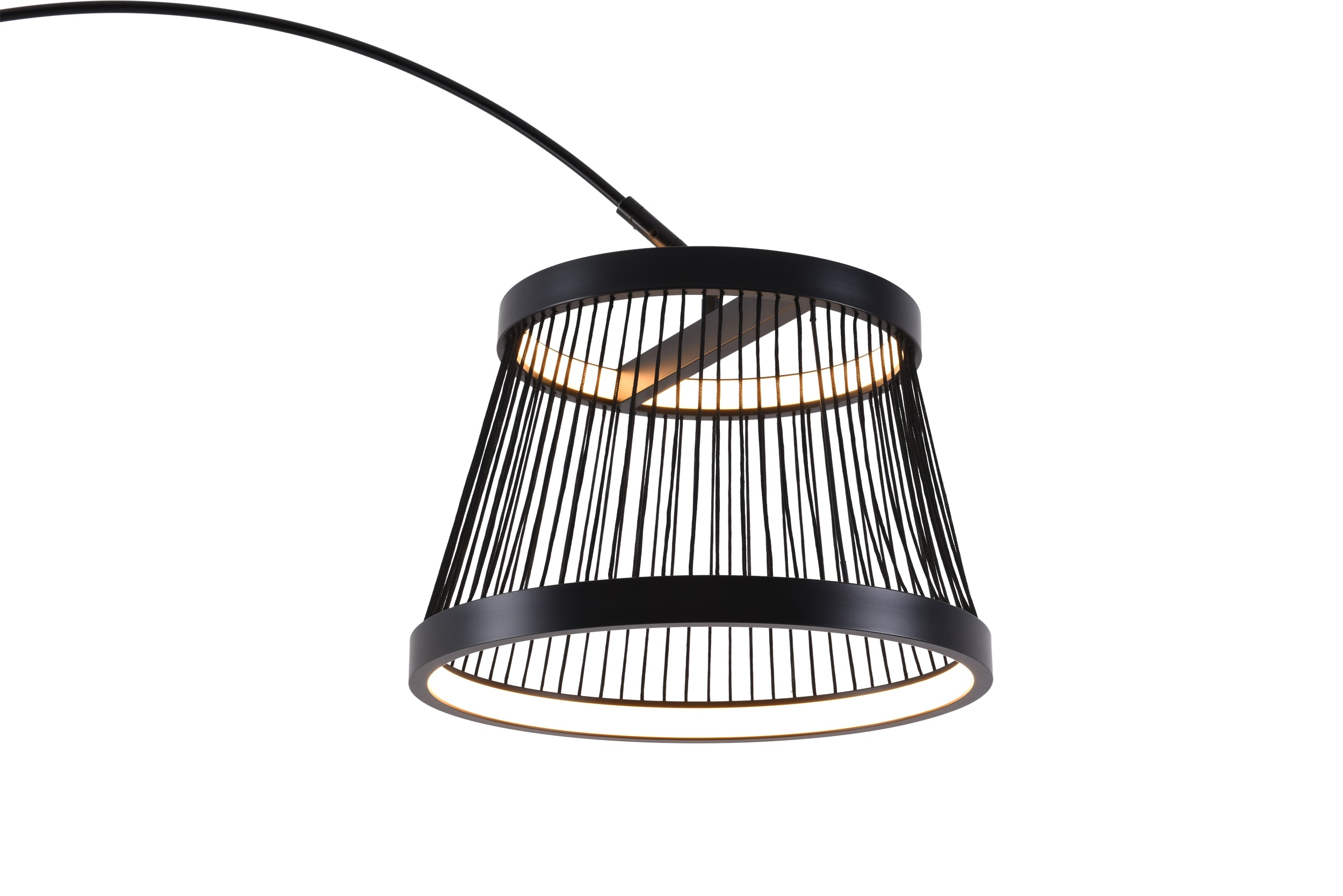 Lampa podłogowa Balu czarna