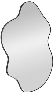 Lustro ścienne Essent 90x56 cm w czarnej ramie