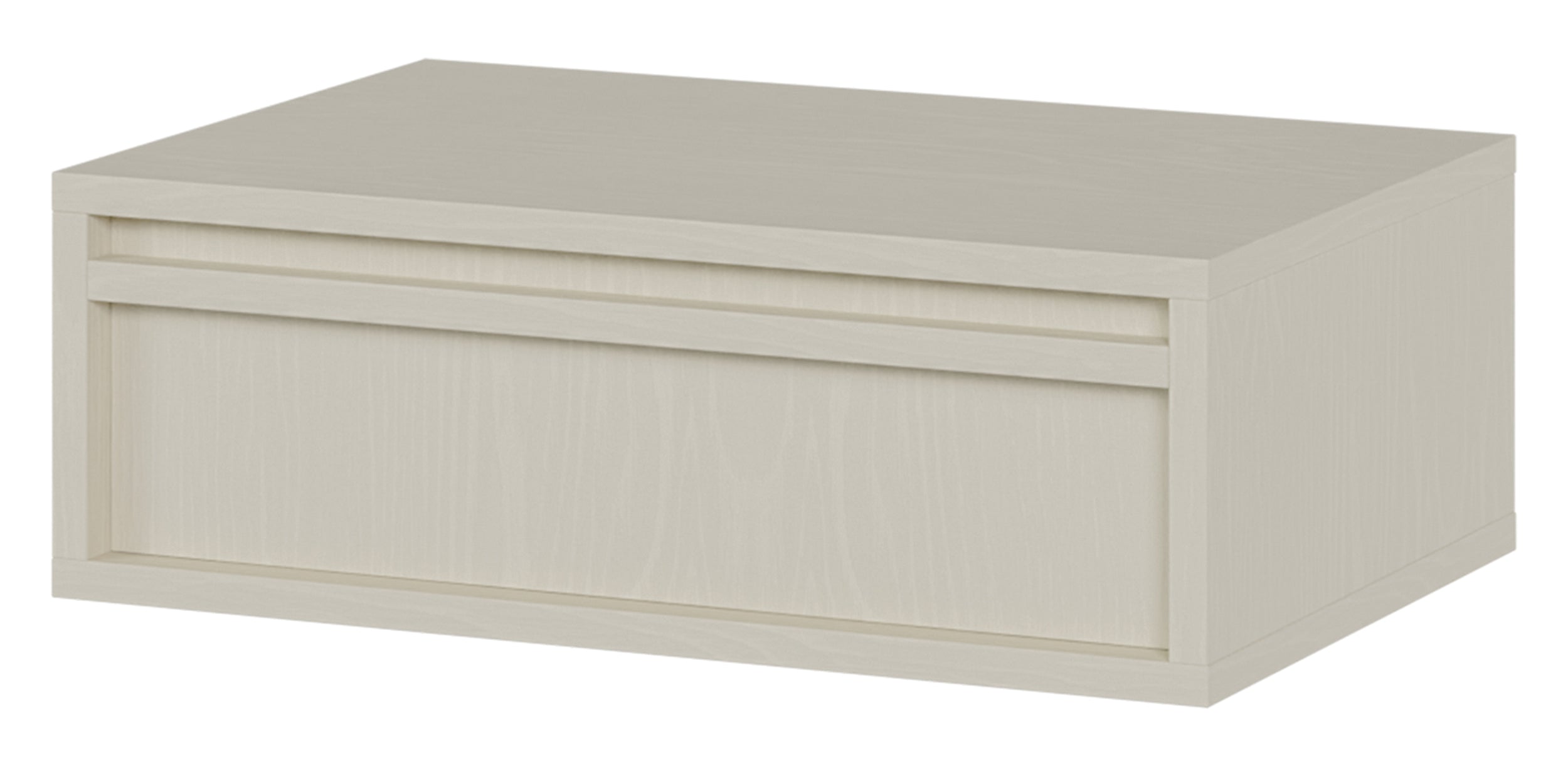 Szafka nocna Evo z szufladą wisząca 50 cm Beż piaskowy