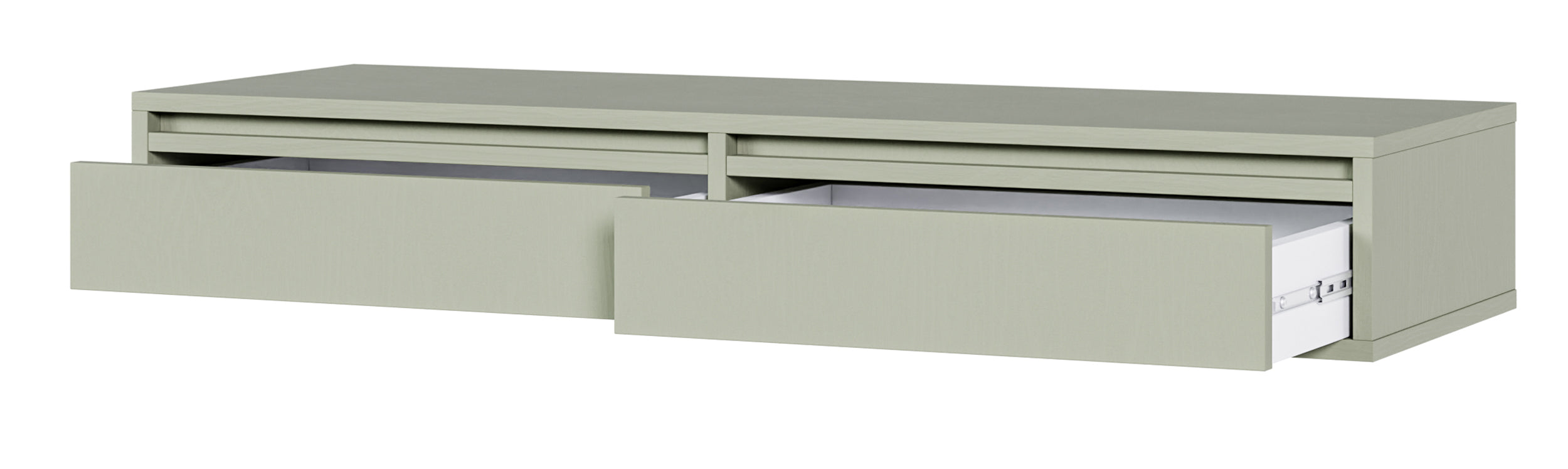 Toaletka Evo z szufladami wisząca 110 cm Szałwiowy