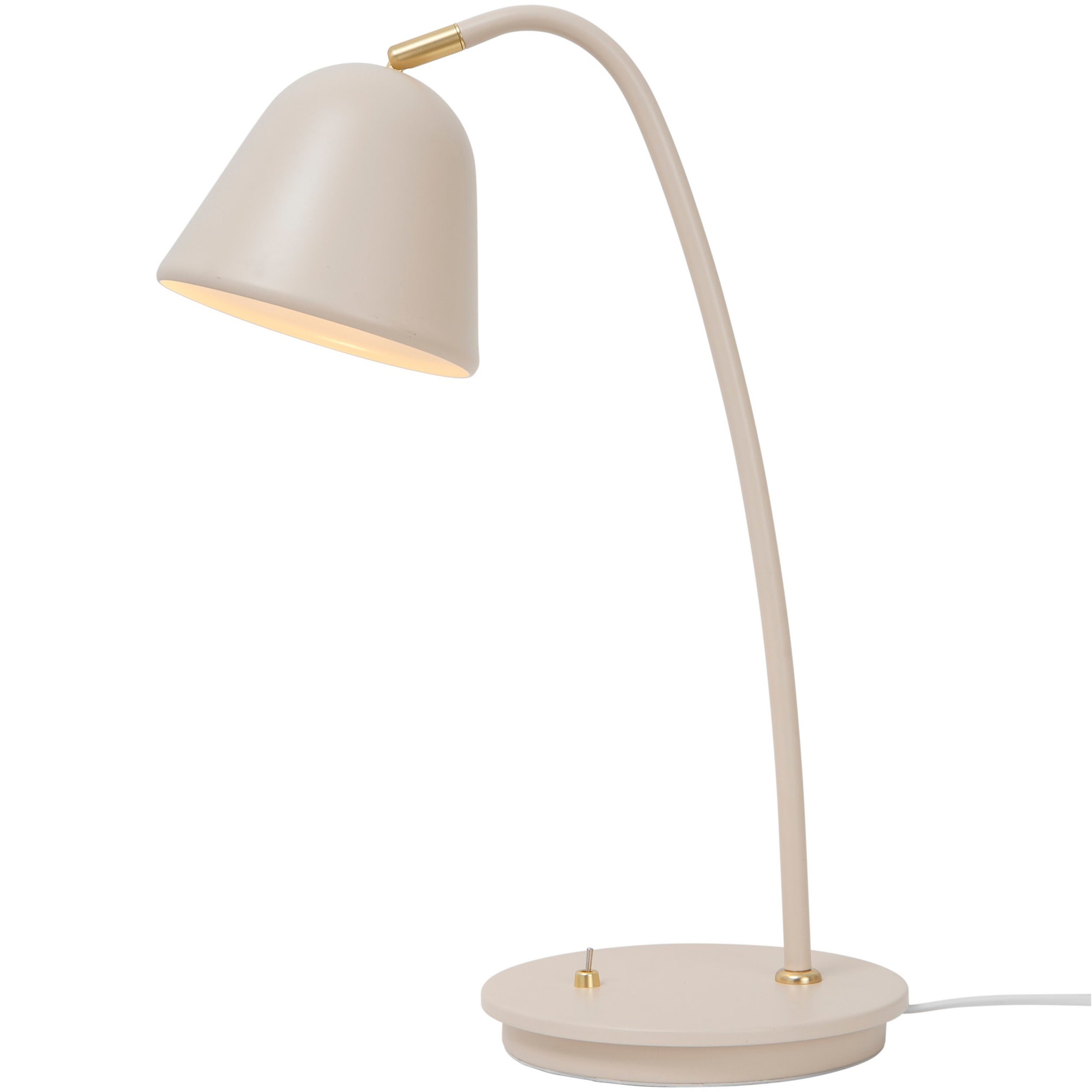Lampa stołowa Fleur beżowa
