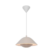 Lampa wisząca Freya 35 cm beżowa