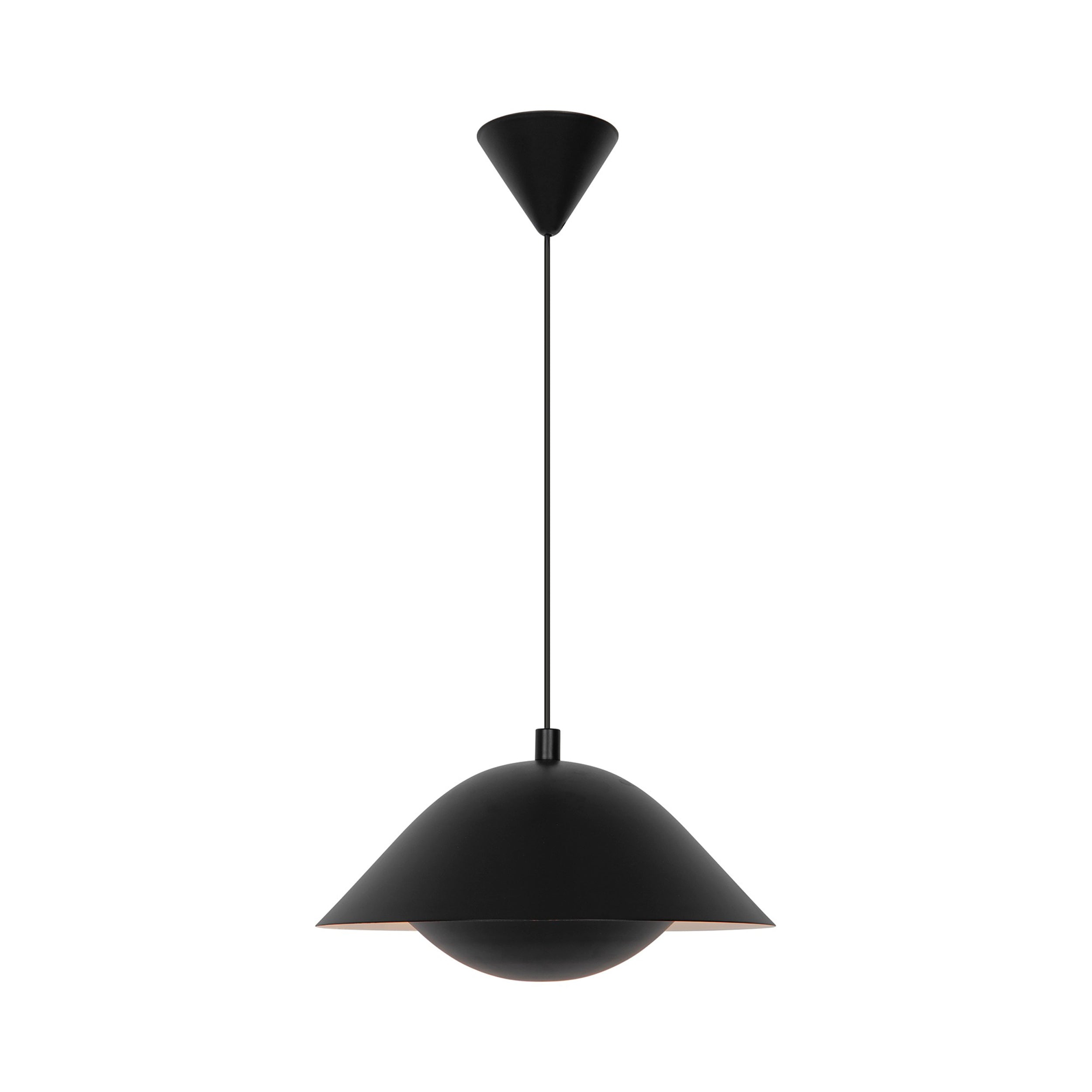 Lampa wisząca Freya czarna