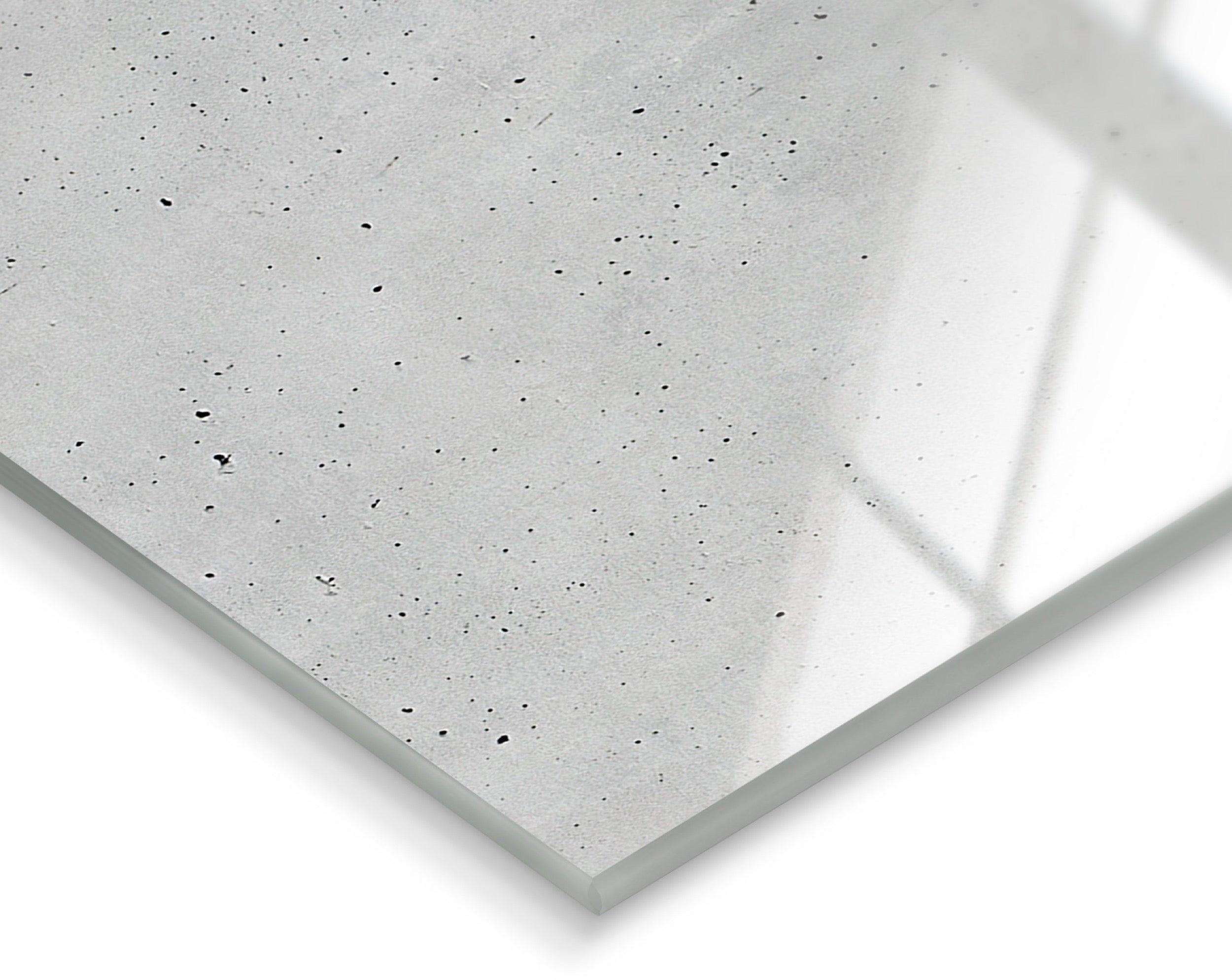 Zegar ścienny Concrete 60x20 cm szary