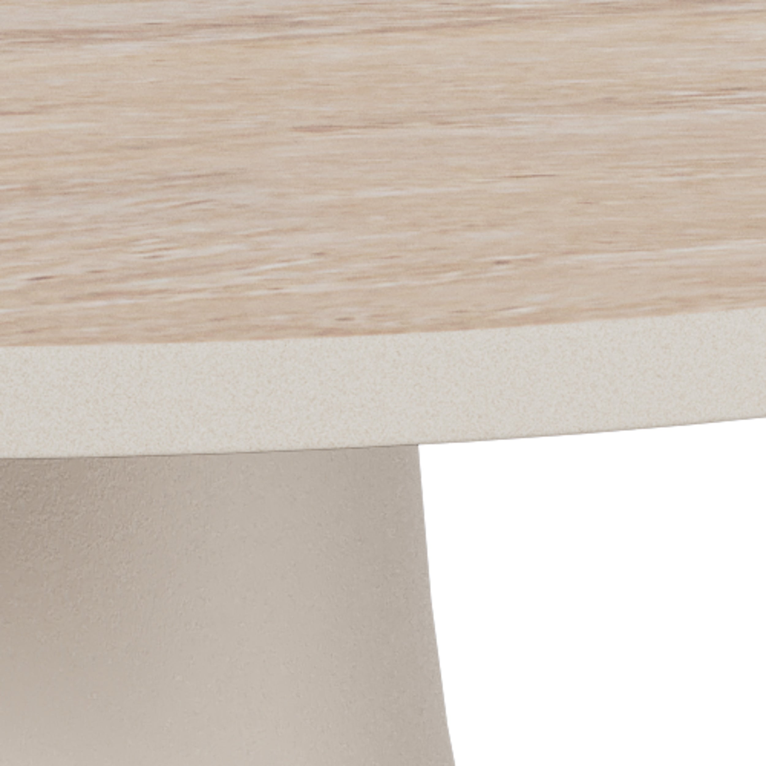 Stolik kawowy Santorini średnica 45 cm trawertyn ceramiczny blat z metalową podstawą