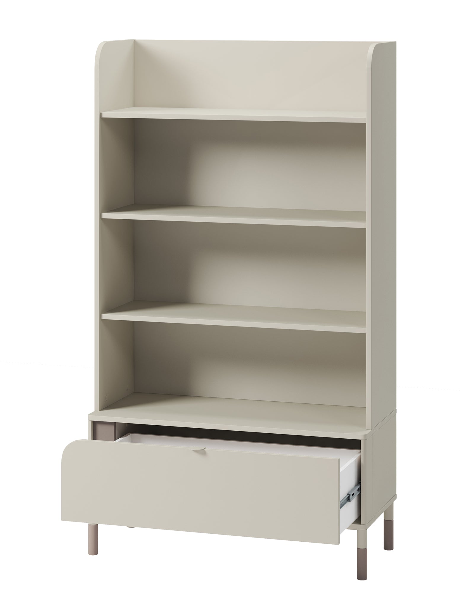 Regał Harmony z szufladą 89 cm kaszmir