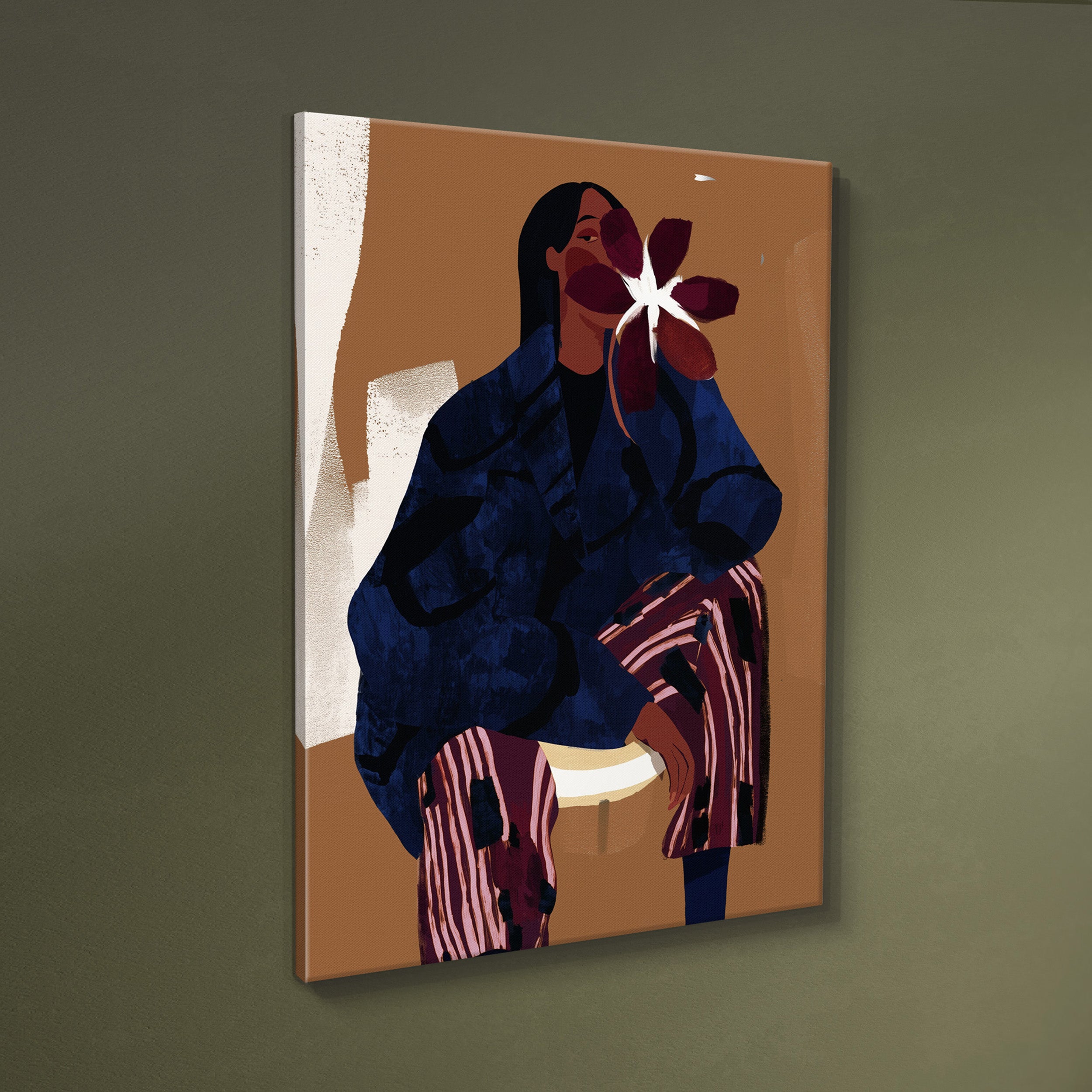 Obraz na płótnie Her 80x60 cm
