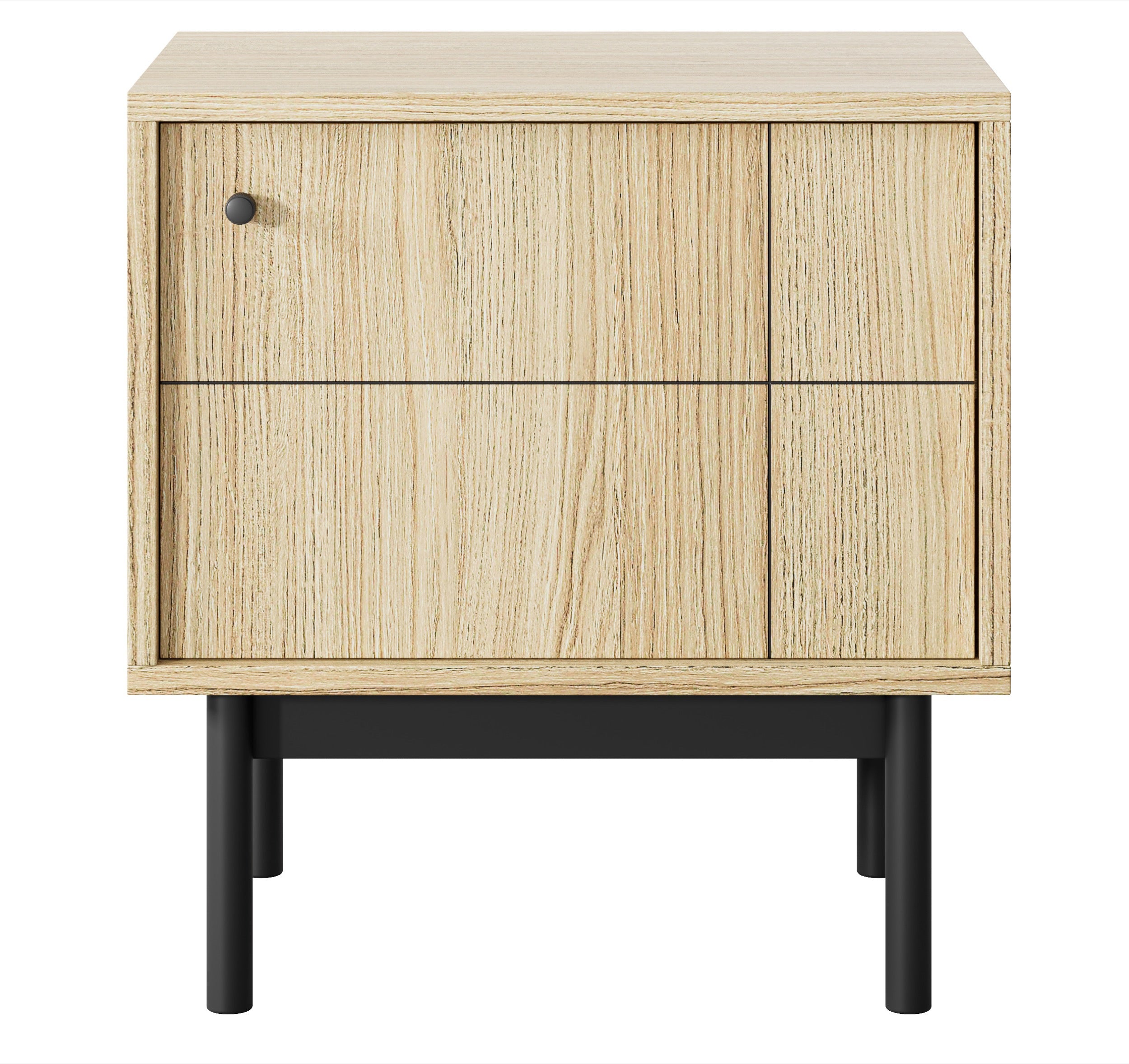 Szafka nocna Japandies 54 cm Dąb linea