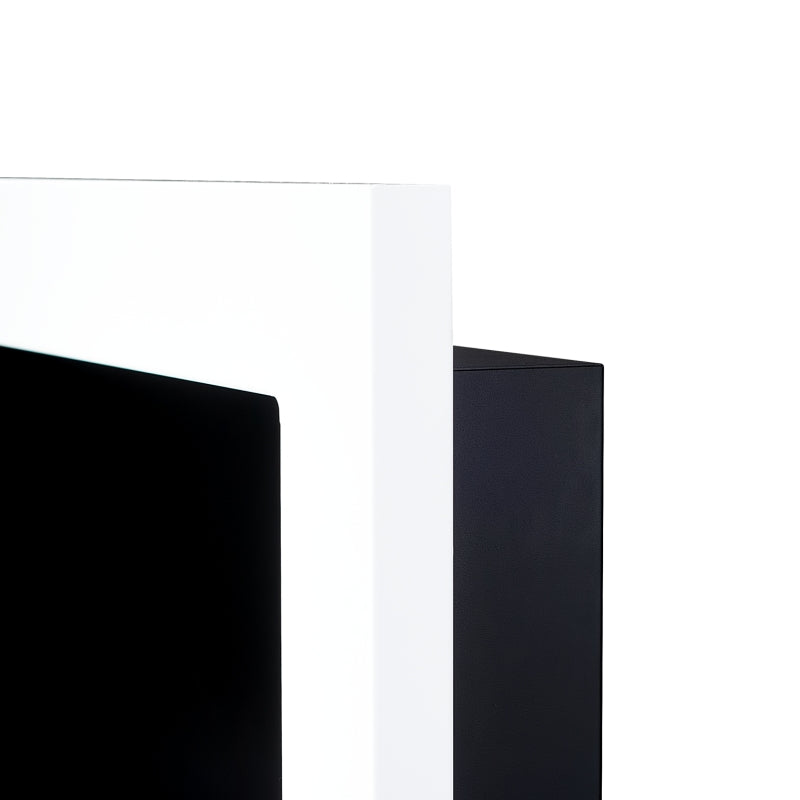 Biokominek Astralis 90x40 cm z certyfikatem TÜV Biały połysk