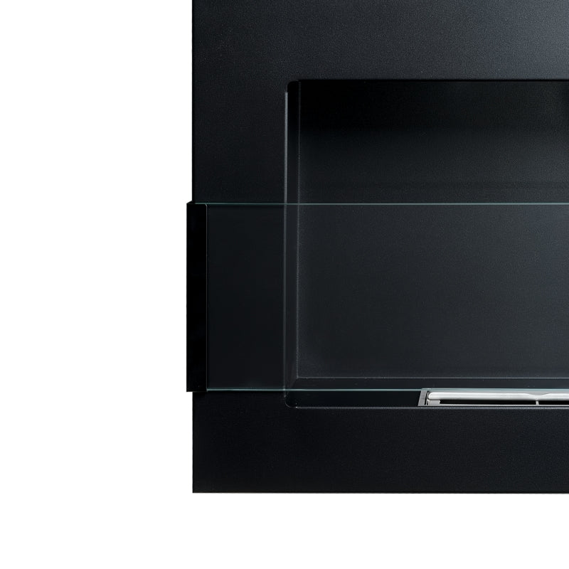 Biokominek Astralis 65x40 cm z certyfikatem TÜV Czarny strukturalny