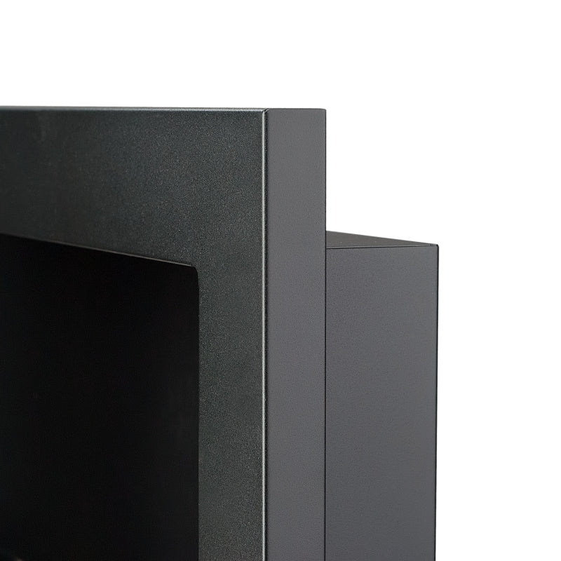 Biokominek Astralis 65x40 cm z certyfikatem TÜV Czarny strukturalny