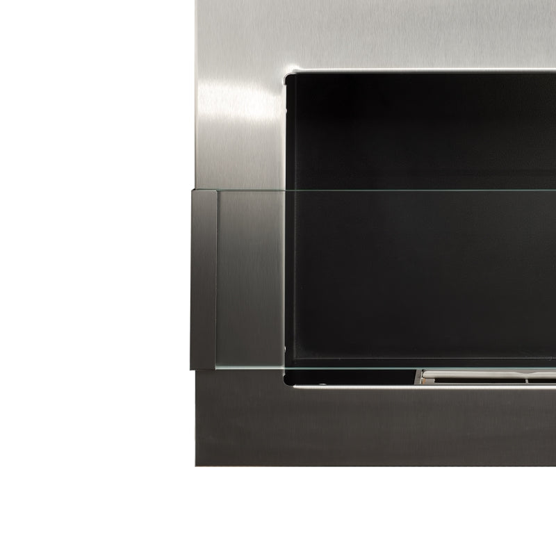 Biokominek Astralis 65x40 cm z certyfikatem TÜV Inox