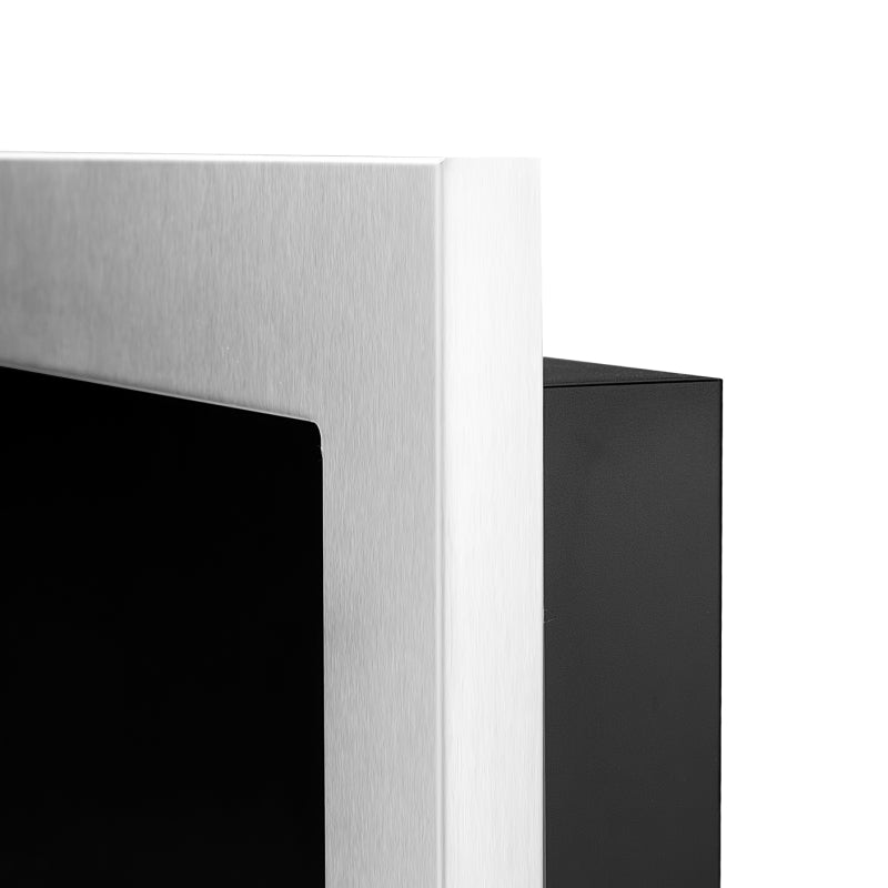 Biokominek Astralis 65x40 cm z certyfikatem TÜV Inox