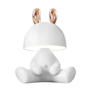 Lampa stołowa Króliczek biała