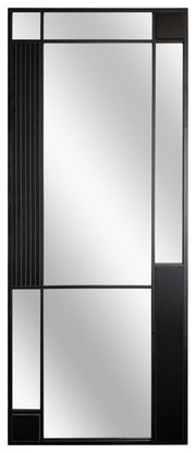 Lustro ścienne Mono 150x60 cm czarne