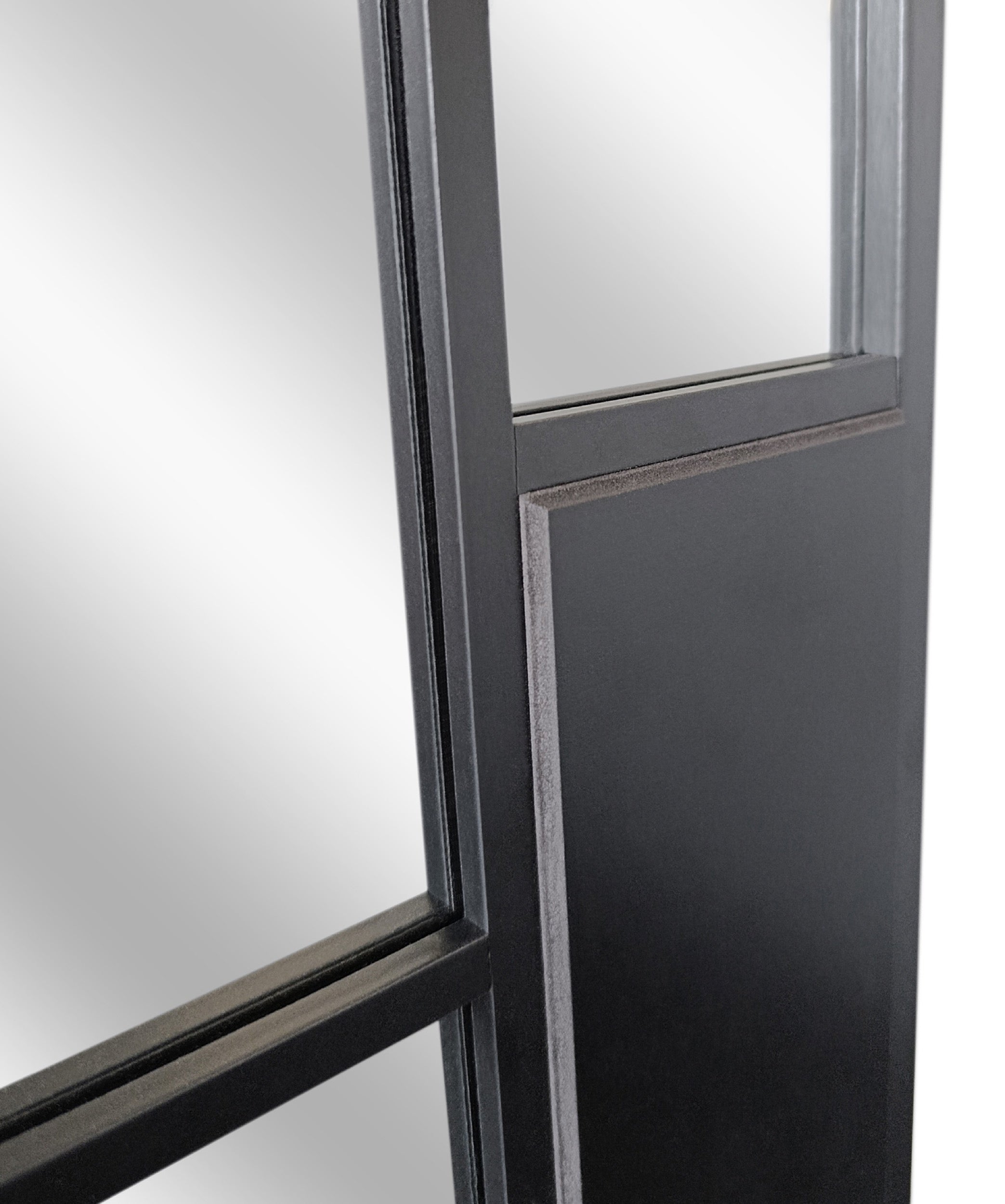 Lustro ścienne Mono 150x60 cm czarne