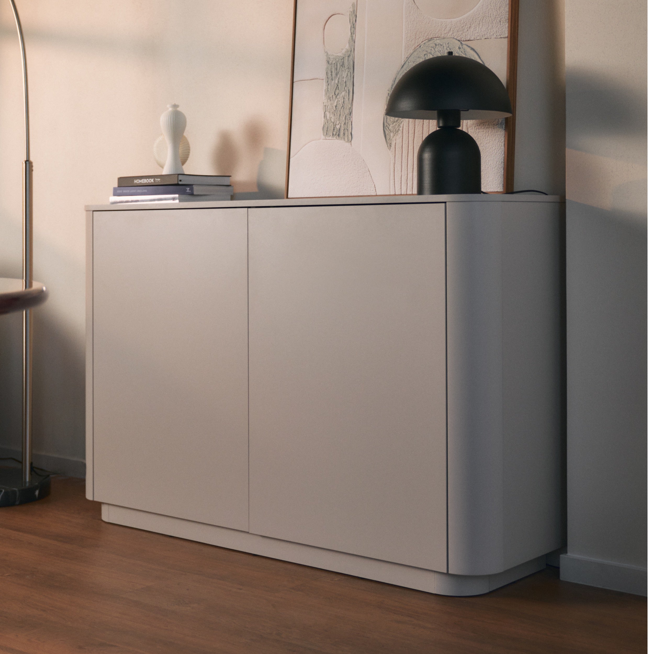 Komoda dwudrzwiowa Luvio 140 cm kaszmir