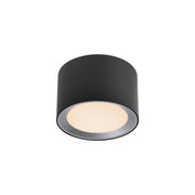 Lampa sufitowa Landon LED czarna IP44