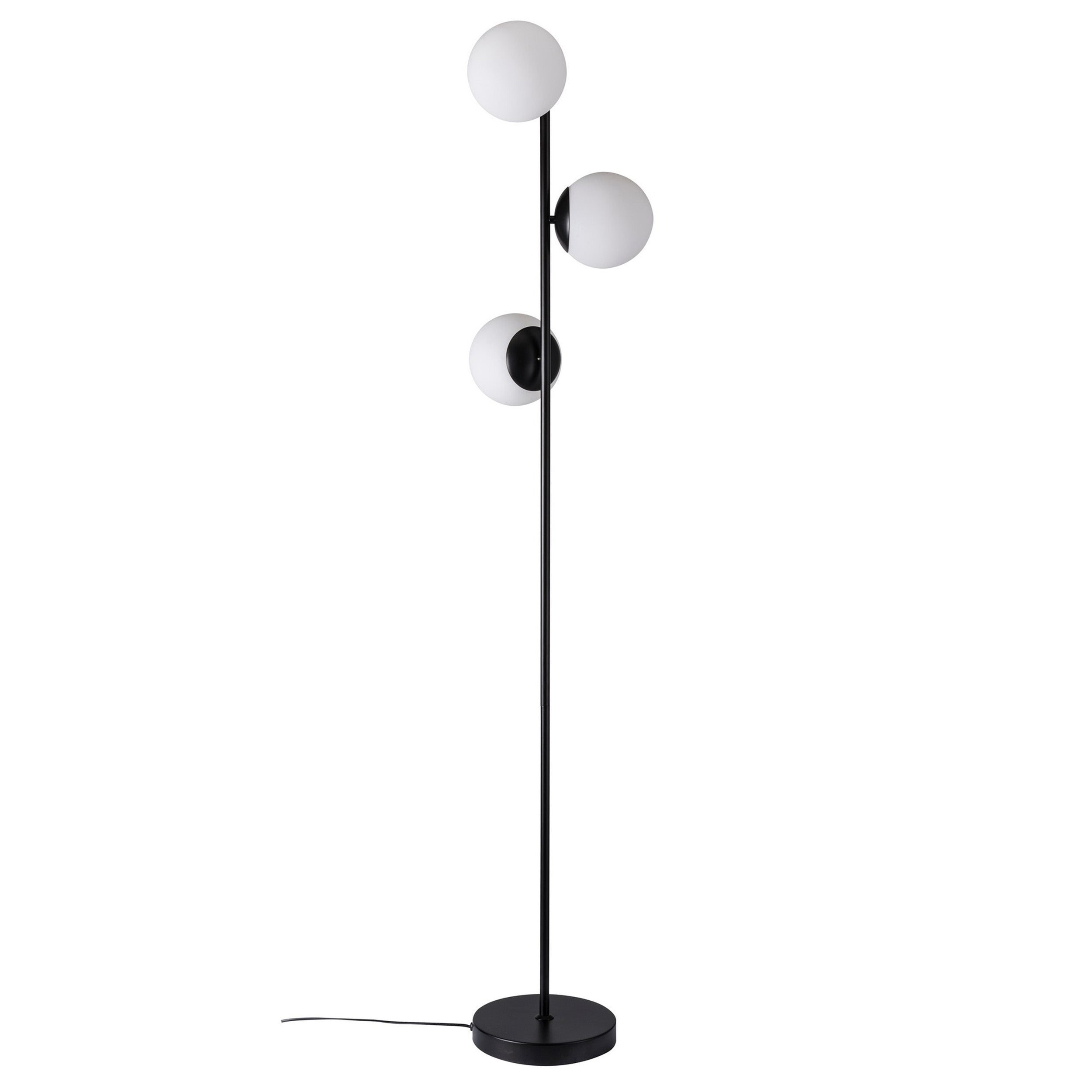 Lampa podłogowa Lilly x3 czarna