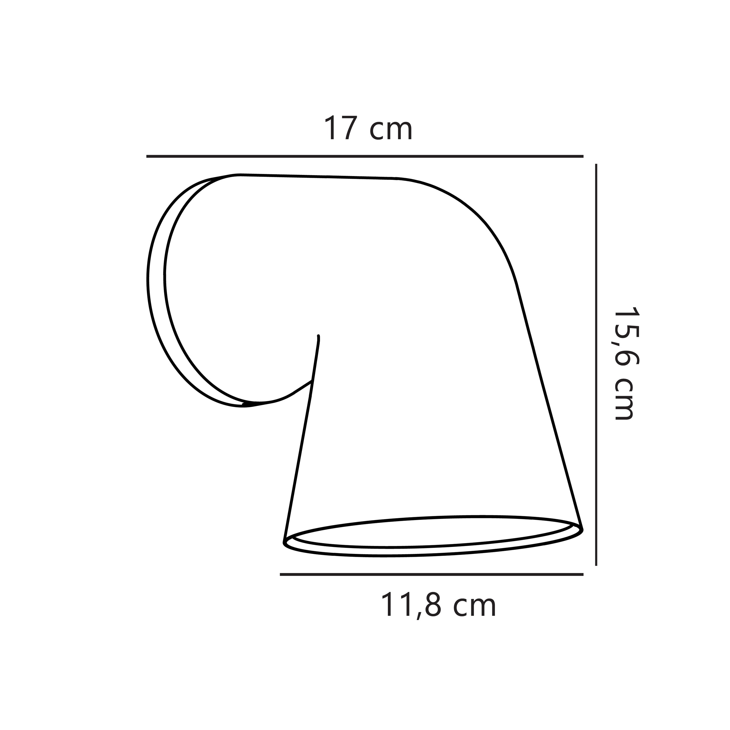 Kinkiet ścienny Front Single biały IP44