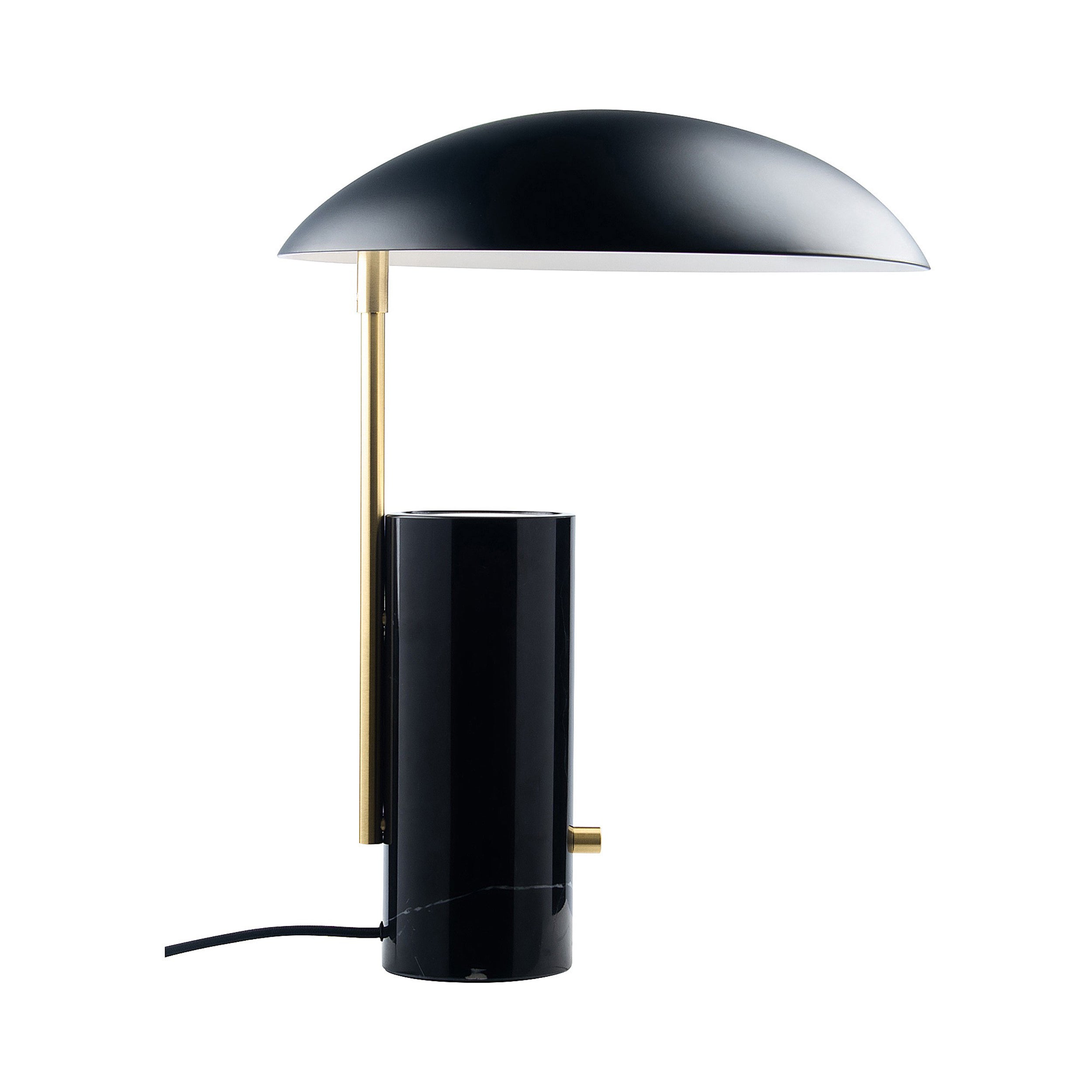 Lampa stołowa Mademoiselles czarny marmur