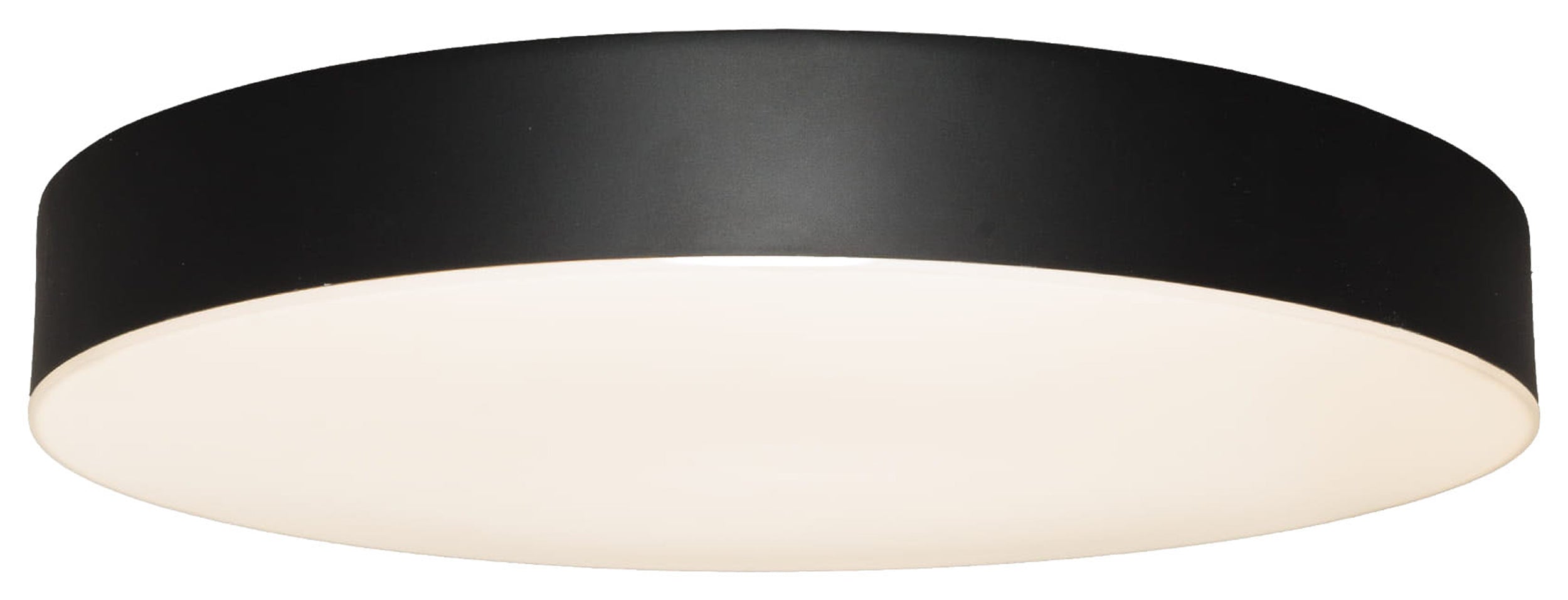 Plafon Lumos 40 cm czarny IP44