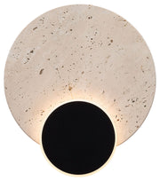 Kinkiet kamienny Travertino 18 cm