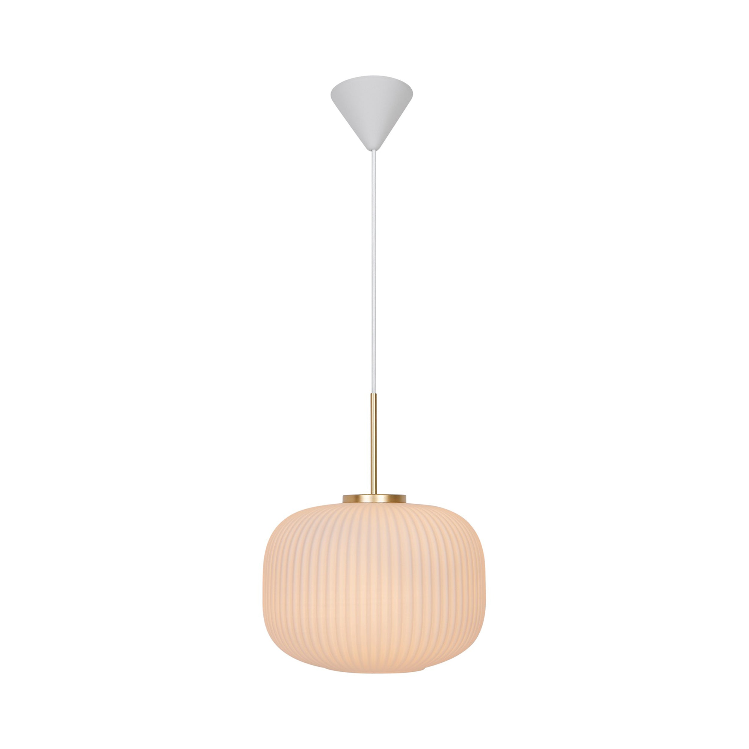 Lampa wisząca Milford beżowa
