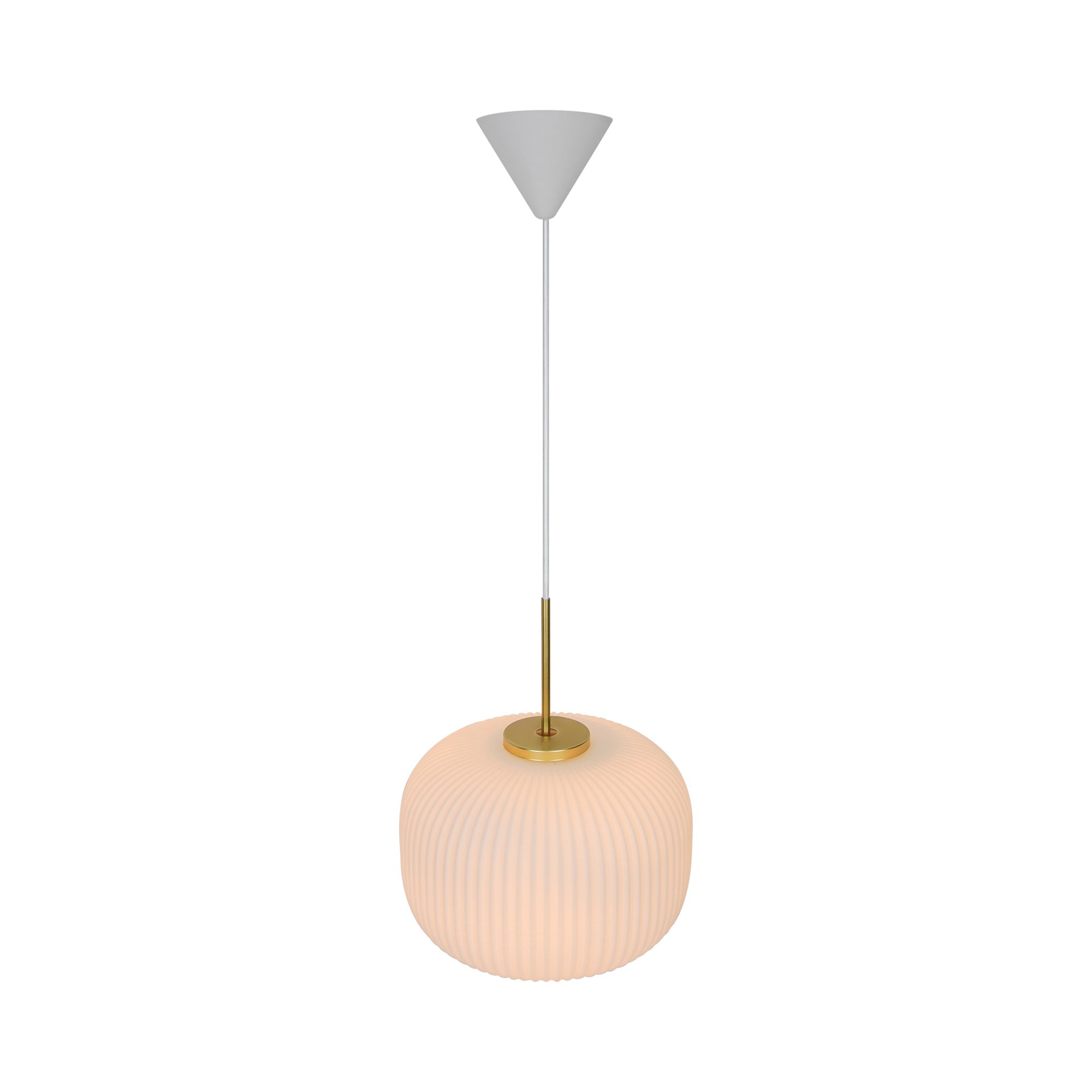 Lampa wisząca Milford beżowa